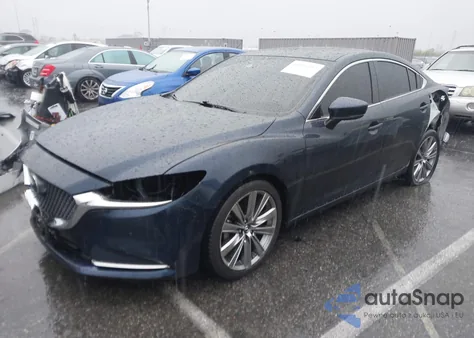 2018 Mazda Mazda6 Signature z USA, uszkodzony, nr VIN JM1GL1XY5J1334348